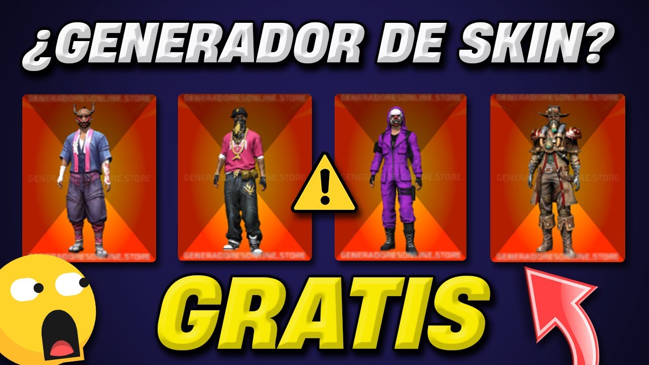 como puedo utilizar un generador de skins y ropa en free fire